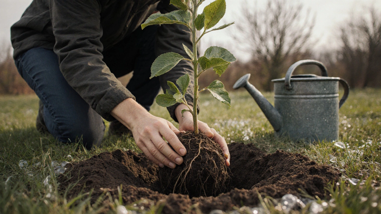 Как правильно сажать деревья весной: пошаговая инструкция для сада