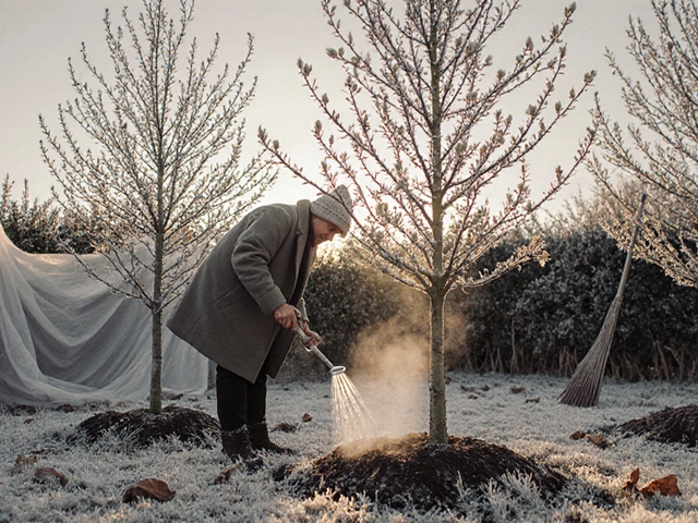 Как уберечь сад от заморозков: проверенные способы спасти деревья и кустарники