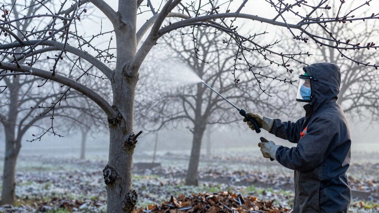 Чем лучше обрабатывать деревья ранней весной: безопасные и эффективные средства