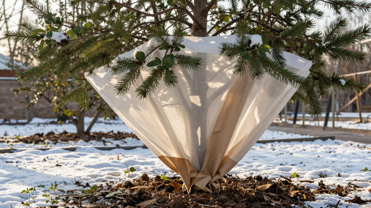 Чем лучше укрывать деревья на зиму: надежные способы и ошибки, которых стоит избегать