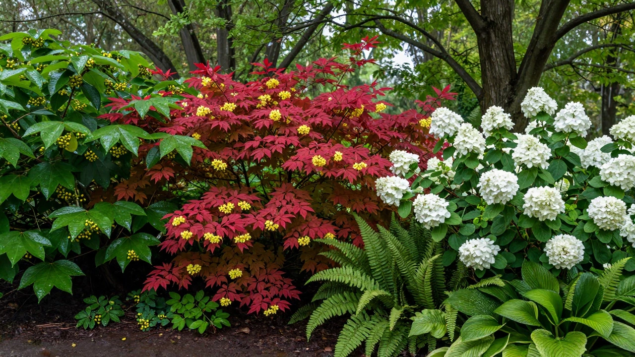 Что растет в тени и сырости? Лучшие декоративные кустарники для затененных участков сада