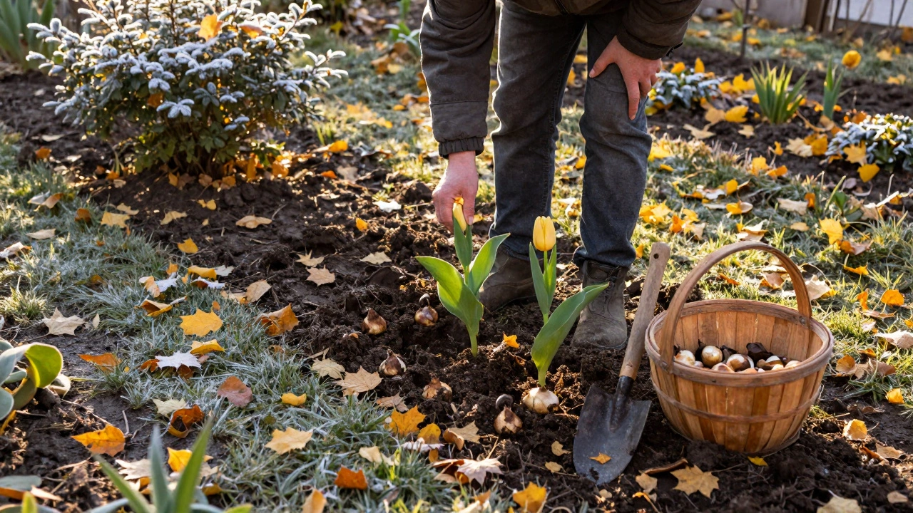 Какие цветы можно сажать поздней осенью в России