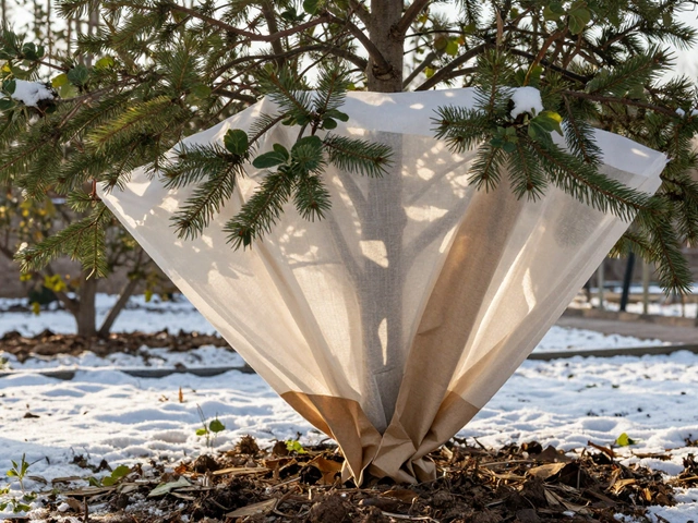 Чем лучше укрывать деревья на зиму: надежные способы и ошибки, которых стоит избегать