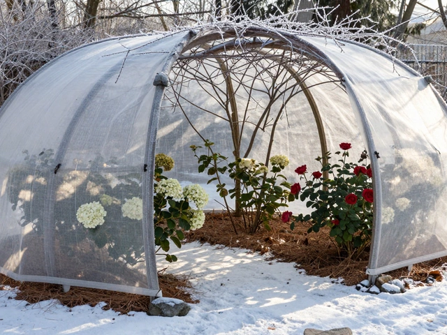 Как сделать морозозащитное покрытие для растений: пошаговая инструкция для сада