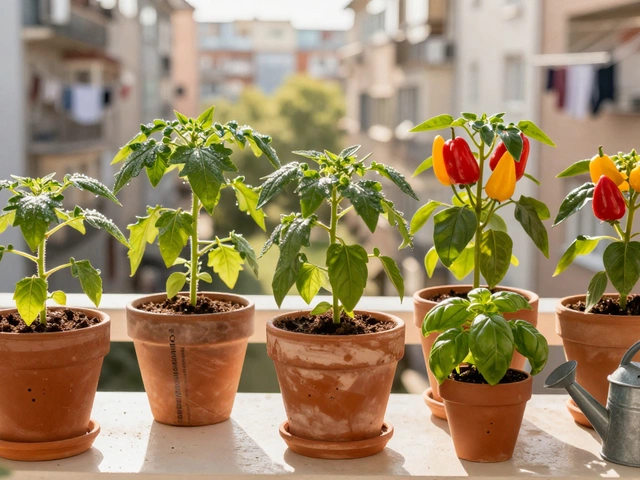 Какие овощи можно выращивать в горшках на балконе или подоконнике