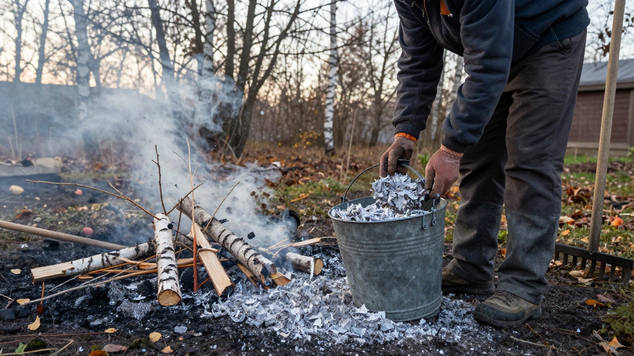 Как сделать золу для огорода: простой способ получить натуральное удобрение