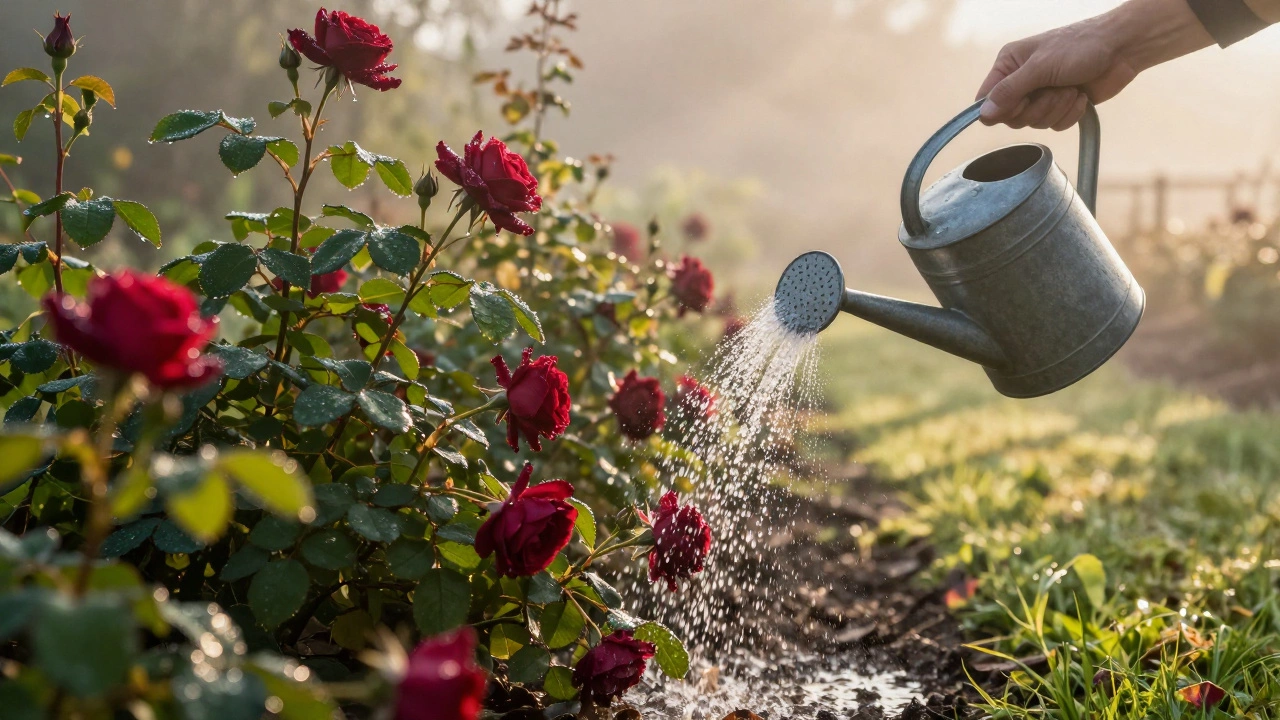 Почему цветы нельзя поливать вечером - правильное время для полива растений