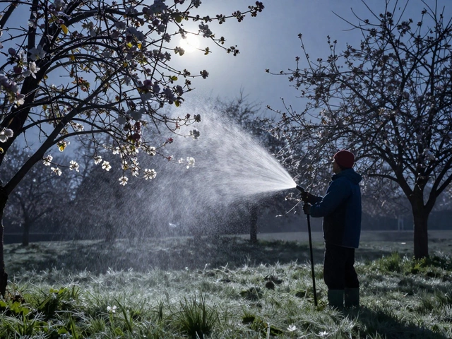 Зачем опрыскивать фруктовые деревья водой перед заморозками - научное объяснение и практические советы