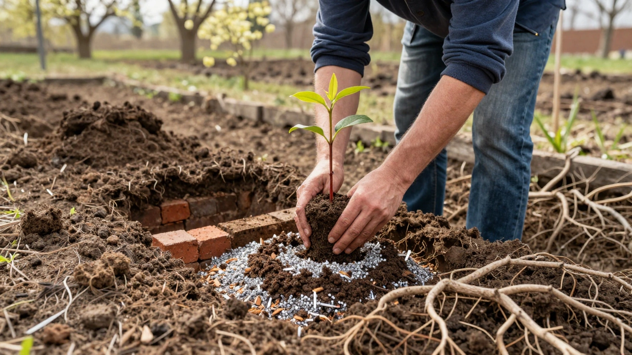 Что положить в яму при посадке деревьев весной: пошаговая инструкция с реальными советами