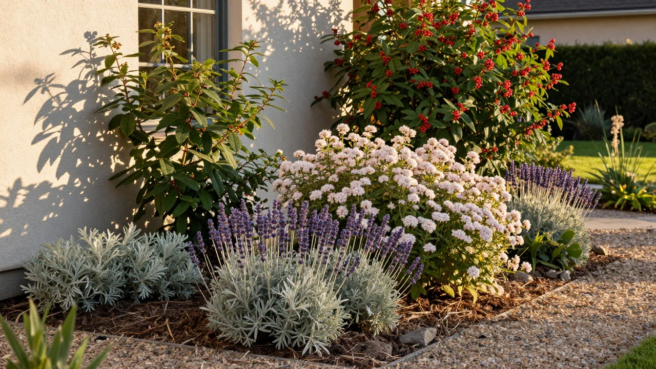 Что посадить перед домом на солнечной стороне: лучшие кустарники для яркого и устойчивого дизайна