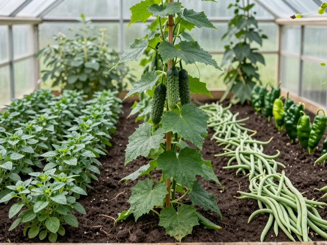 Что можно посадить рядом с огурцом в теплице - лучшие соседи для урожая