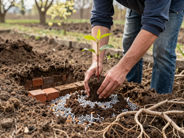 Что положить в яму при посадке деревьев весной: пошаговая инструкция с реальными советами