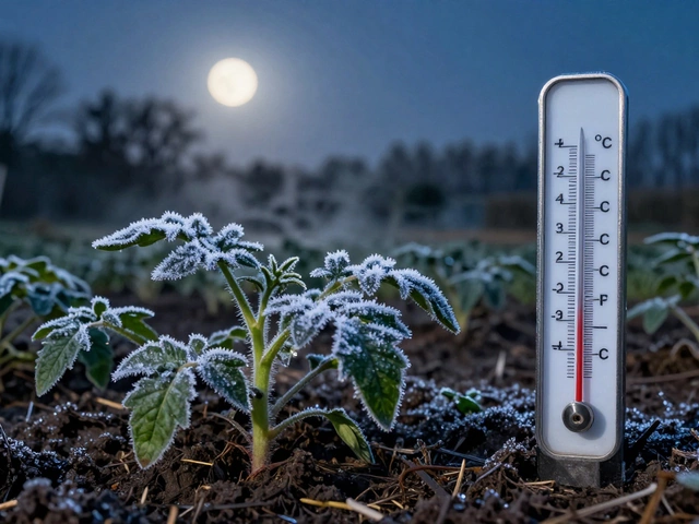 Какая температура считается заморозком для растений и как это влияет на сад